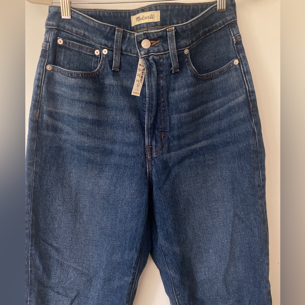 Madewell Vintage Curvy straight leg jean